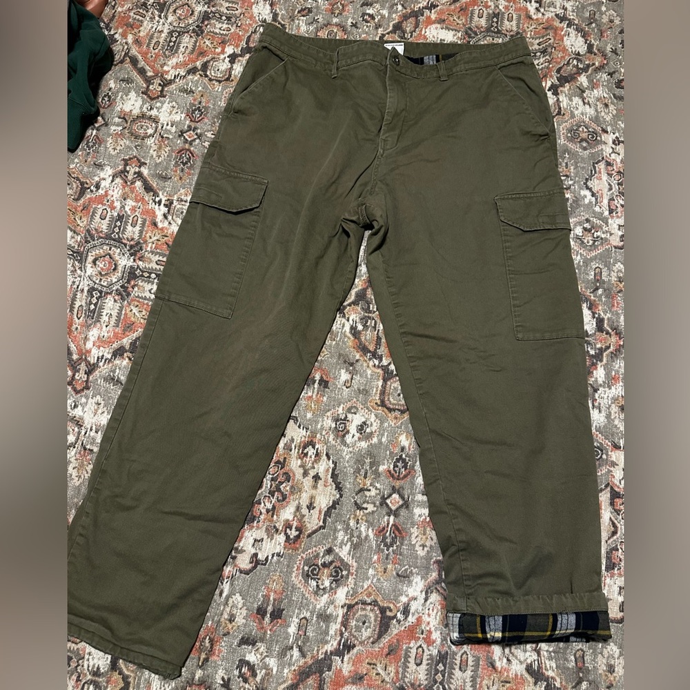 Men’s North Face Flannel Lined Pants